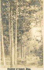C-1910 Hubert Minnesota Forest Road RPPC Photo Postcard 21-1393 picture