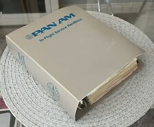 Pan Am Airlines In-Flight Services Handbook 1980’s picture