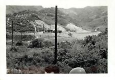 Snapshot B/W Photo 1960 Korea U S Army Rifle Shooting Range on Base picture