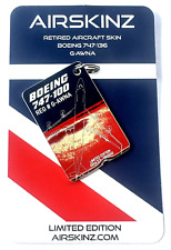Airskinz B747-100 British Airways RED/BLUE 'Over Sanded' Skin Tag picture