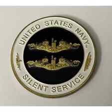 U S Navy Nuclear Submarine Warfare The Silent Service Challenge Coin picture