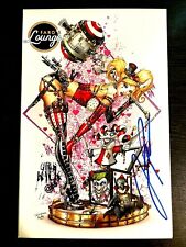 FARO'S LOUNGE #1 GIRLS KICK ASS JAMIE TYNDALL SIGNED EXCLUSIVE COA LTD 50 NM+  picture