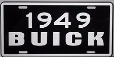 1949 BUICK METAL LICENSE PLATE SUPER RIVIERA ESTATE WAGON CONVERTIBLE ROADMASTER picture