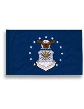 3' x 5' Air Force Indoor Flag With Pole Hem Only picture