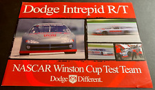 2000 Dodge Intrepid R/T Winston Cup Test Team - NASCAR Hero Card Handout picture