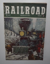 Railroad Magazine February 1952 New York's Forgotten Railway Along The Iron Pike picture