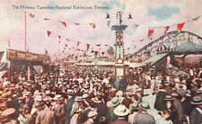 Midway, Canadian National Exhibition, Toronto, Canada, Early Postcard, Unused  picture