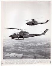 1967 New Army Bell AH1G Huey Cobra Gunships Over Hurst Texas News Wirephoto picture