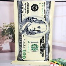 1PC  $100 MONEY 30 X 60 100 HUNDRED DOLLAR BILL BEACH BATH TOWEL picture