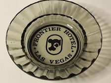Vintage Frontier Hotel Las Vegas Glass Ashtray picture