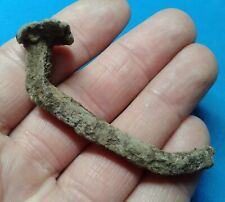 AUTHENTIC ANCIENT ROMAN IRON CRUCIFIXION NAIL   1st Century AD. picture