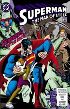 Superman: Man of Steel (1991) #2 Direct Market VF. Stock Image picture