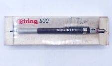 NOS Vintage Rotring 500 Mechanical Pencil 0.9mm Knurled Grip Burgundy With Box picture