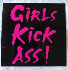 Girls Kick Ass” vinyl sticker picture