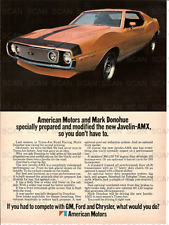 1971 American Motors Javelin-AMX Vintage Magazine Ad picture