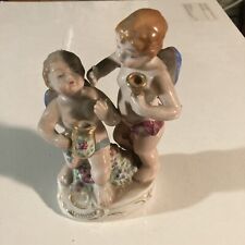 vintage Porcelain angels cherubs figurine picture