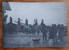 Original Photograph September 1938 Munich Crisis Chamberlain Heston Aerodrome picture
