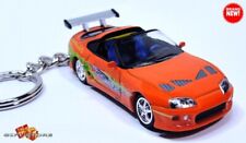 VERY RARE KEY CHAIN TOYOTA SUPRA FAST & FURIOUS PAUL WALKER CAR T TOP COLLECTOR picture