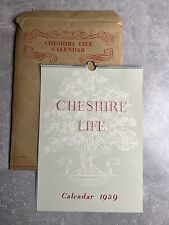 Vintage 1959 Calendar - Cheshire Life - Unused with original protective envelope picture