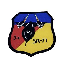 Lockheed Martin® SR-71 Blackbird®, MACH 3 Patch – With Hook and Loop, Officially picture