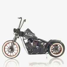 Hardcore 67 Chopper Motorcycle Metal Lightweight Handmade Model W/ Spoke Wheels picture