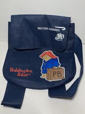 New 2008 British Airways Sky Flyers Paddington Bear Activity Backpack Crayons picture