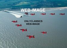 BRITISH AIRWAYS CONCORDE'S LAST FLIGHT JET ESCORT AIRPLANE AVIATION 5X7 PHOTO picture
