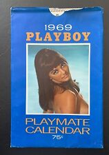 1969 Playboy Playmate Desk Calendar -Complete Set W/Sleeve Great Condition picture