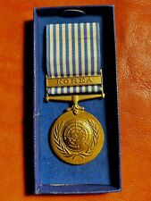 Unitied Nations, Korean War, Sevice Medal, in Original Box picture
