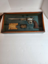 Colt Automatic Pistol Glass w/ Wood Shadow Box Prop (20.5in / 11in / 3in) VG B2 picture