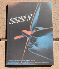 WW2 US Army Military Vought F4U-4 Corsair IV Fighter Aircraft Pilot's Book picture