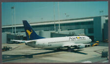 AirOne airlines Boeing 737-400 at terminal amateur photo 2000 Air One picture