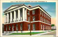Postcard: H-32:-U. S. POST OFFICE AND GOVERNMENT COURT HOUSE, HARRISON picture