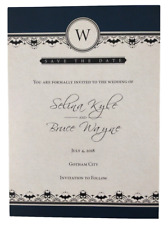 Original Promo Wedding Invitation Card Selina Kyle & Bruce Wayne 2018 DC 5