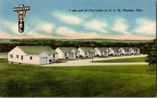 postcard Wooster Motel Wooster Ohio A7 picture