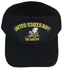 USN NAVY SEABEES HAT CAP CAN DO CB CONSTRUCTION BATTALION ENGINEER VETERAN picture