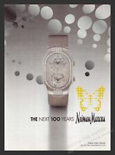 Neiman Marcus Philip Stein Teslar Watches 2000s Print Advertisement Ad 2007 picture