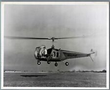 BELL 47D HELICOPTER VINTAGE ORIGINAL MANUFACTURERS PHOTO FACTORY 77992A picture