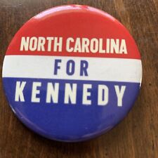 Official 2024 North Carolina For Kennedy Political Campaign Pinback Button picture