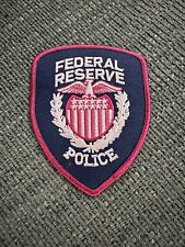RARE Federal Reserve Police Patch Breast Cancer Awareness Month Shoulder Patch picture