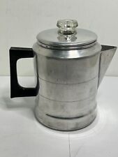 Vintage Comet The Popular Aluminum 7 Cup Camping Coffee Percolator picture