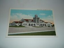 1930's OKLAHOMA CITY UNION STATION FRISCO CRI&P PASSENGER UNUSED POST CARD picture