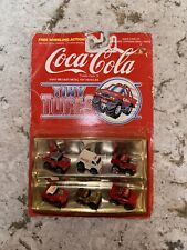 Vintage 1979 Coca Cola Tiny Tuffs Die Cast Vehicles Set Of 6 picture