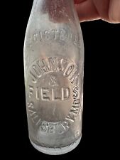 Super Rare Bottle Johnson & Fields Salisbury Maryland 8” picture
