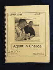 DELTA AIRLINES AGENT IN CHARGE TRAINING MANUAL 2010 OFFICIAL COMPANY ISSUE picture