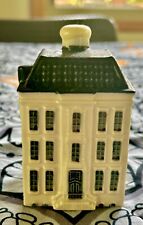 KLM Blue Delft's Bols Amsterdam Dutch Collectible Miniature House #93 Empty.  picture