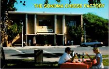 Vtg California CA Sonoma Cheese Factory Sonoma Jack Plaza Postcard picture
