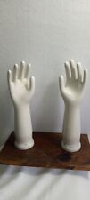 Vintage Porcelain Glove Display 15 1/2 In Tall picture
