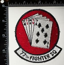USAF 77th Fighter Squadron Gamblers Patch picture