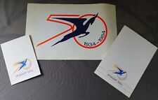 South Africn Airways 50th Anniversary (1984) logo and special menus picture